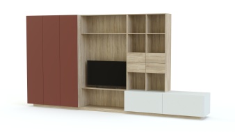 Стенка в гостиную Модерн 33 BMS по индивидуальному размеру