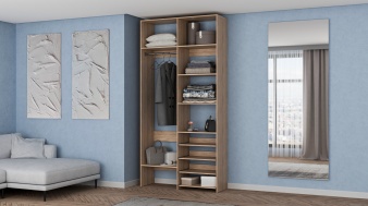 Стеллаж для одежды Мирта 79 BMS в рассрочку