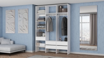 Стеллаж для одежды Мирта 53 BMS