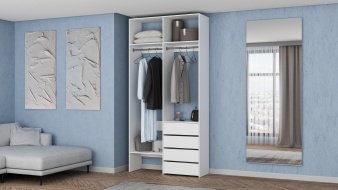 Стеллаж для одежды Мирта 45 BMS в рассрочку