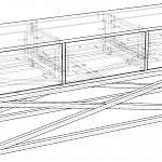 Схема сборки Тумба под ТВ Фанни 17 BMS