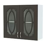 Шкаф верхний с 2-мя остекленными дверцами Настя BMS - Фото 5