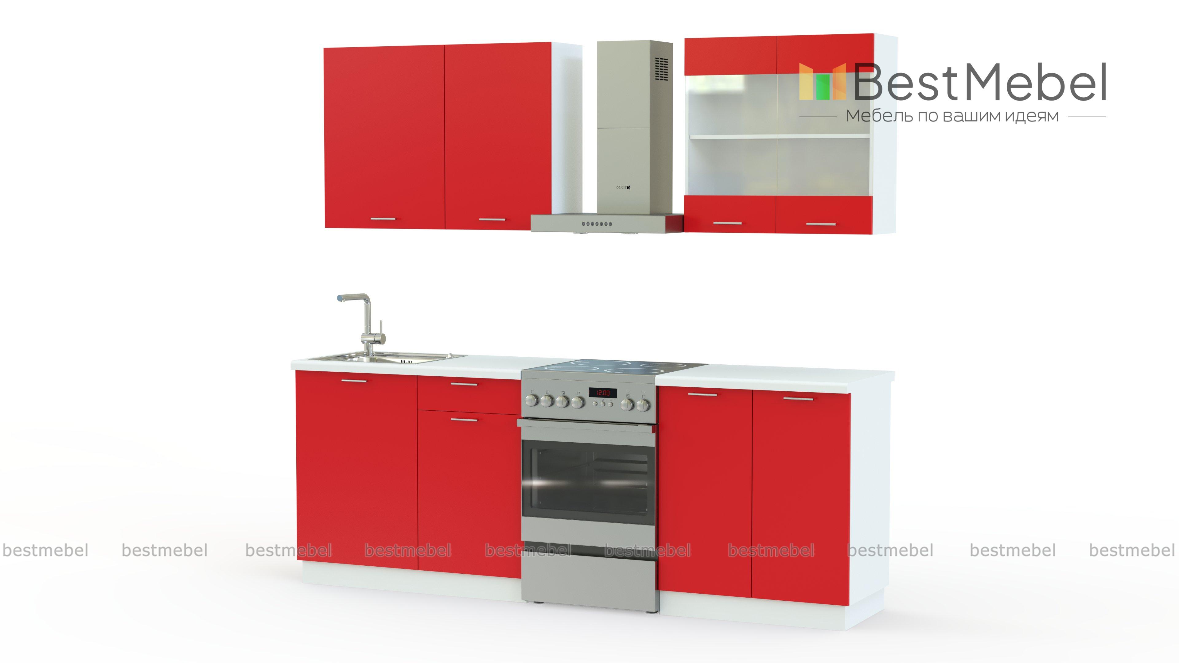 Кухня Элен Бордо BMS - Фото