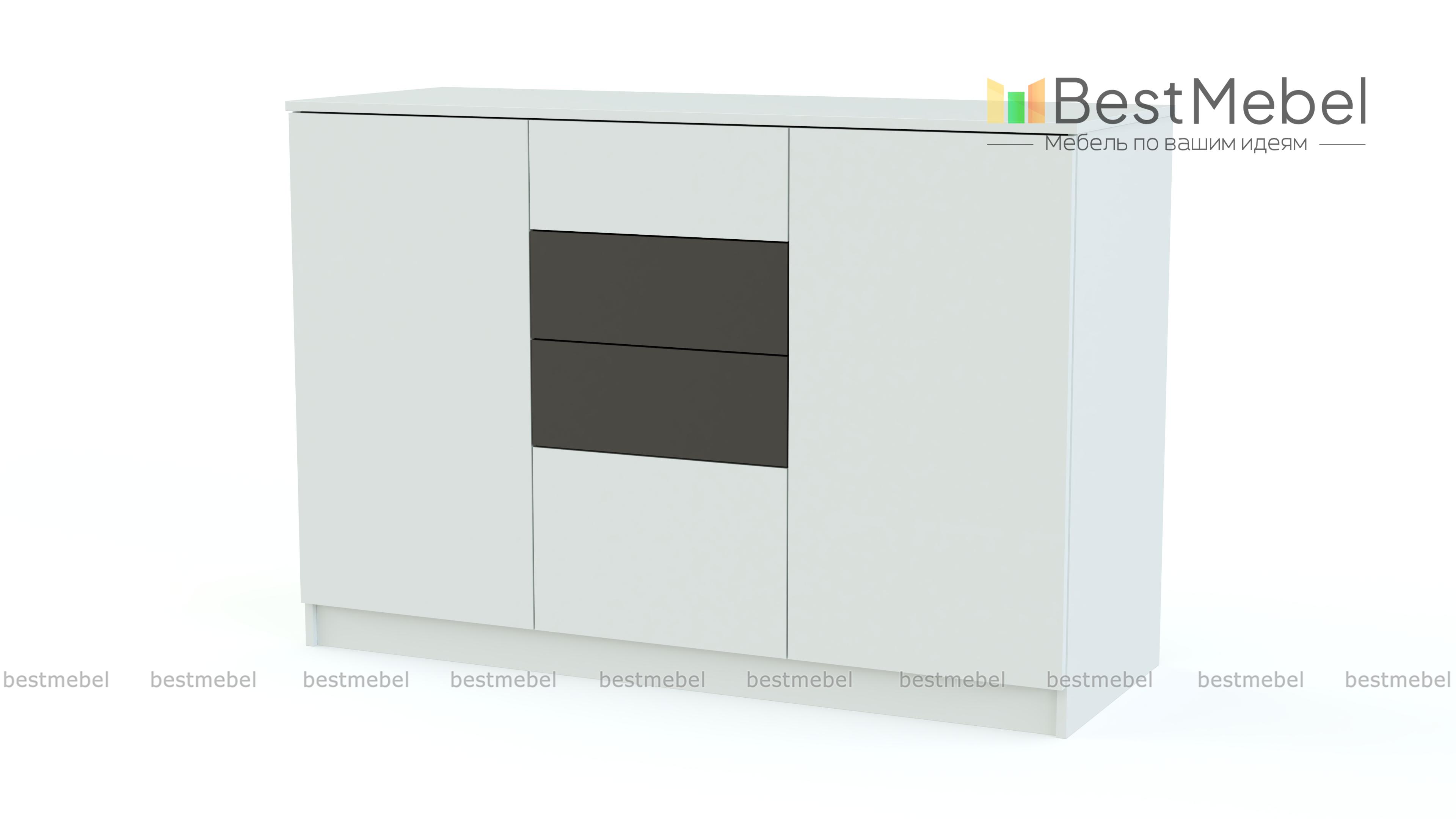 Комод Шайн 17 глянцевый BMS - Фото