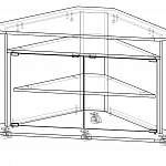 Схема сборки Тумба угловая Лаура 9 BMS