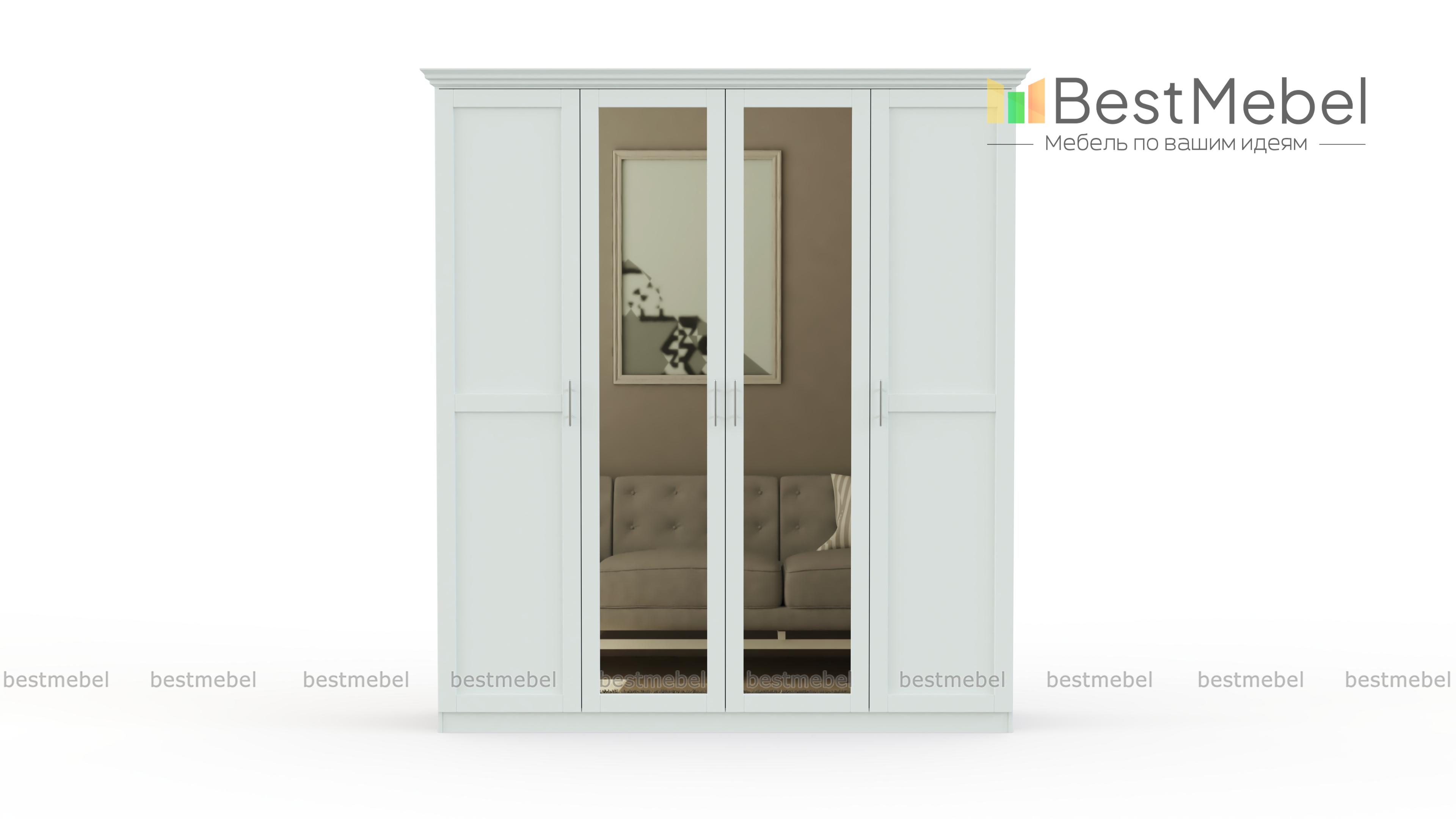 Распашной шкаф СП-4565 BMS - Фото