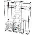 Шкаф распашной Платса Platsa 1