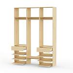 Стеллаж для одежды Мирта 91 BMS - Фото 16