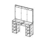 Туалетный столик Лацио 5 BMS