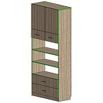 Схема сборки Стеллаж Ванкувер 4 BMS