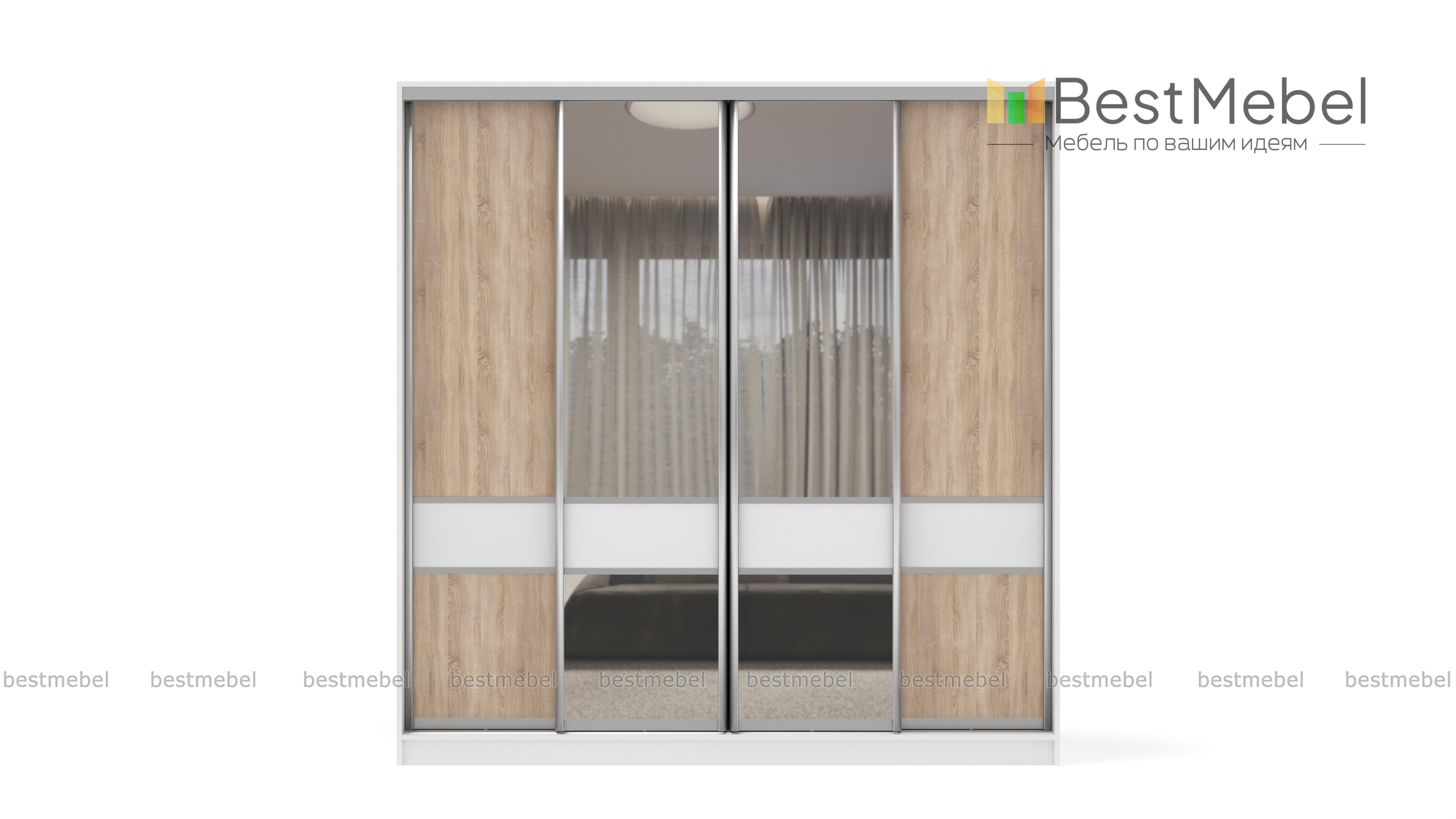 Шкаф-купе М-лайн 3 BMS - Фото