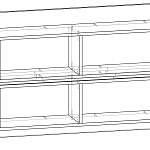 Чертеж Полка Каспер BMS