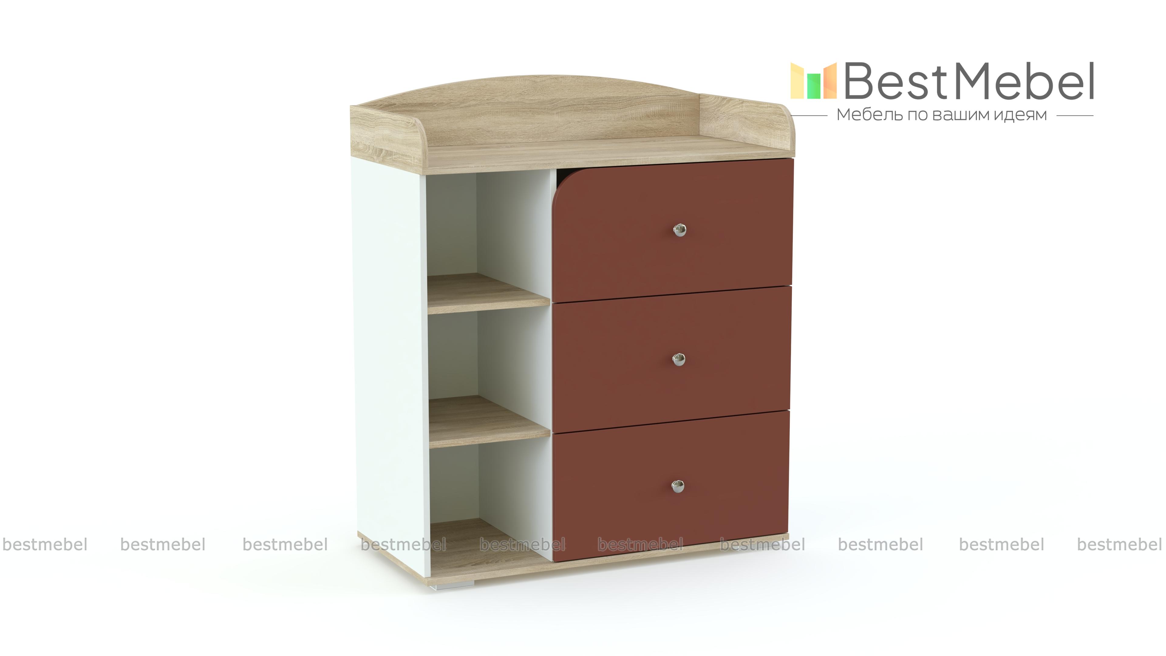 Пеленальный комод Айлин Нео 2 BMS - Фото