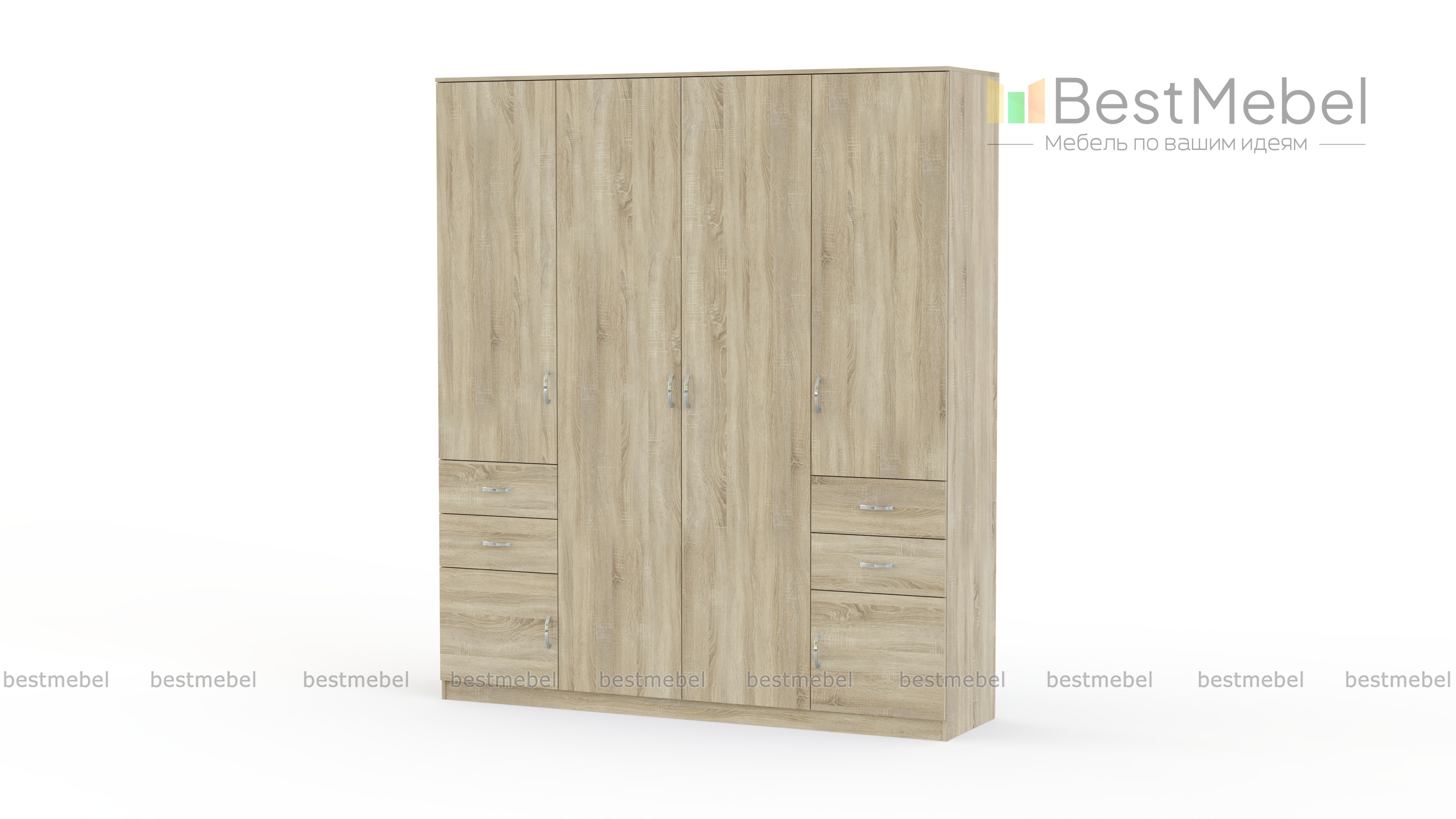 Распашной шкаф Эстелла BMS