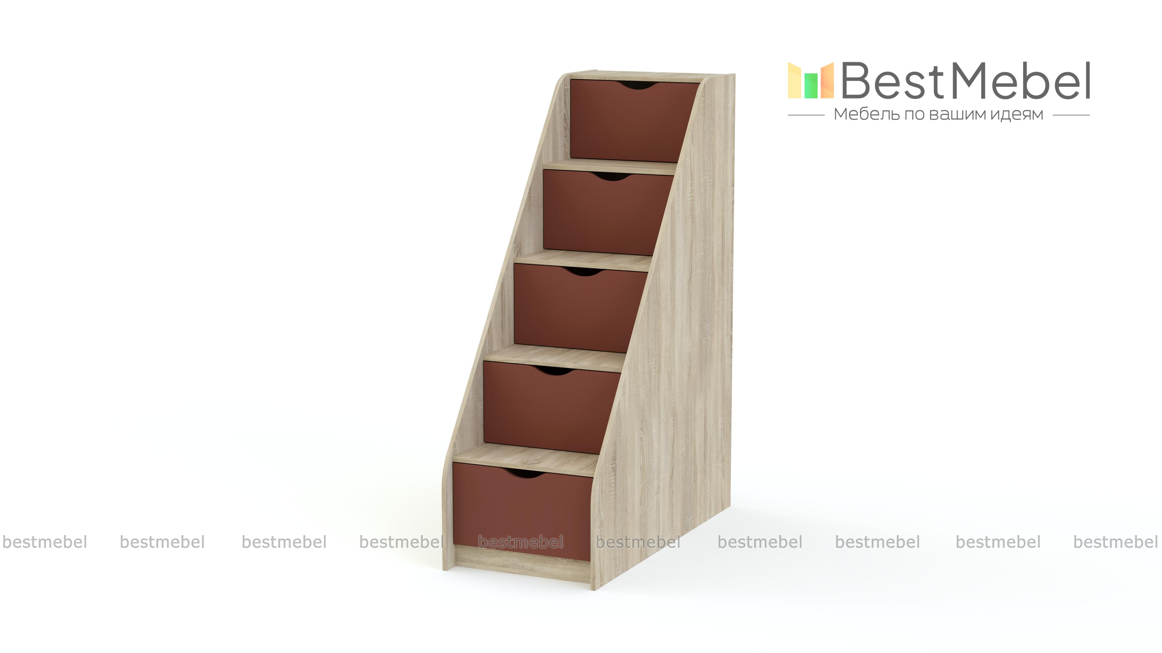 Лестница для кровати Флора BMS - Фото