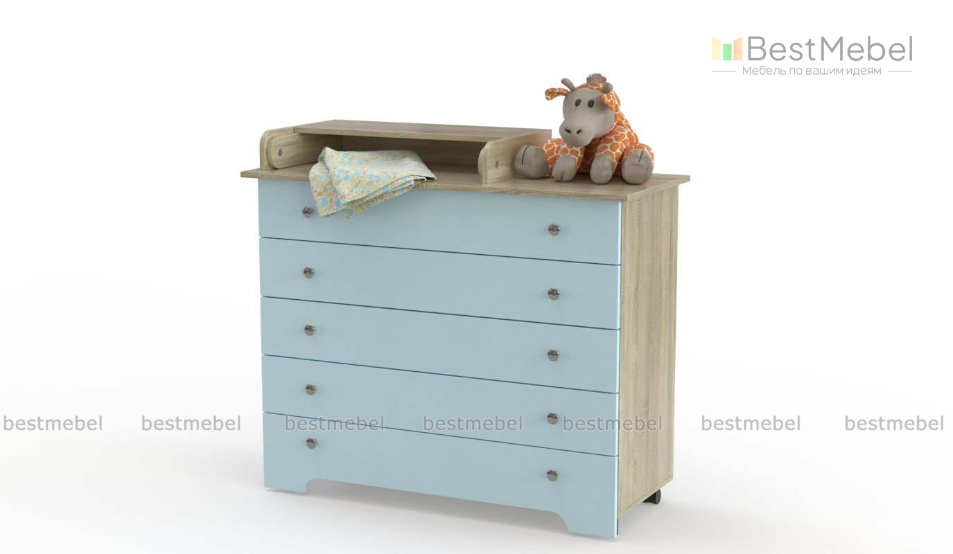 Пеленальный комод Антик Нео 4 BMS