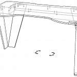Чертеж Игровой стол Трой 4 BMS