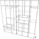 Схема сборки Прихожая Джинет 13 BMS