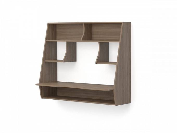 Навесной компьютерный стол Фьюжн КС-11 BMS (1100х1391х580)