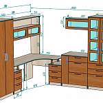 Чертеж Стенка Композиция-2 BMS