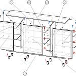 Схема сборки Тумба Бесто Besta 5