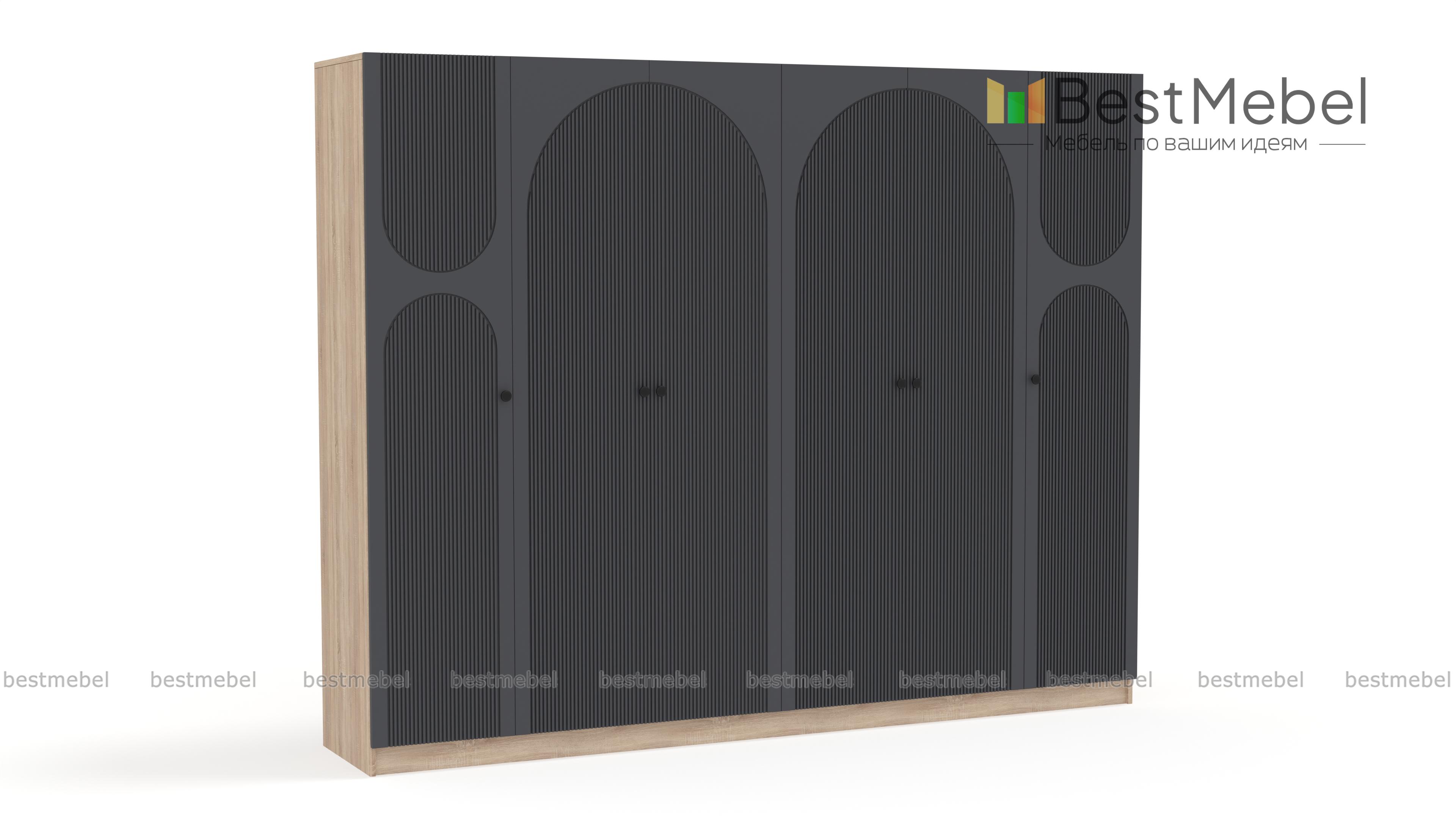 Шкаф распашной Вивьен 17 BMS - Фото