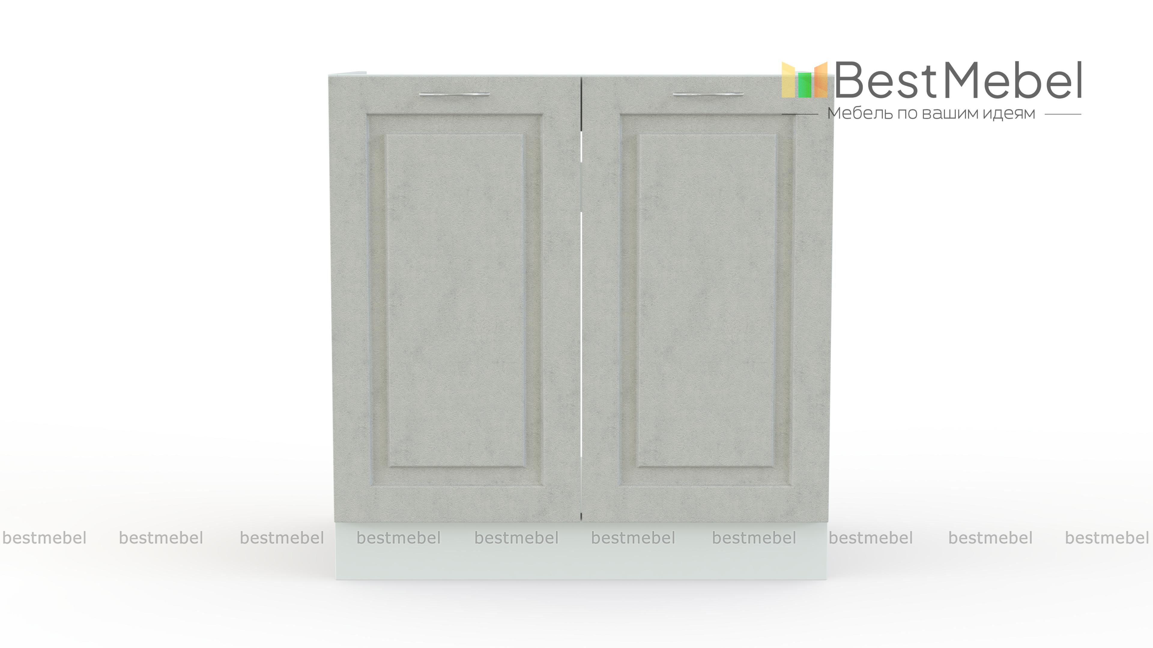 Шкаф нижний Гарда мойка 2 двери BMS - Фото