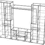 Схема сборки Стенка Леонардо К3 BMS