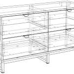 Комод Эсталь 11 BMS