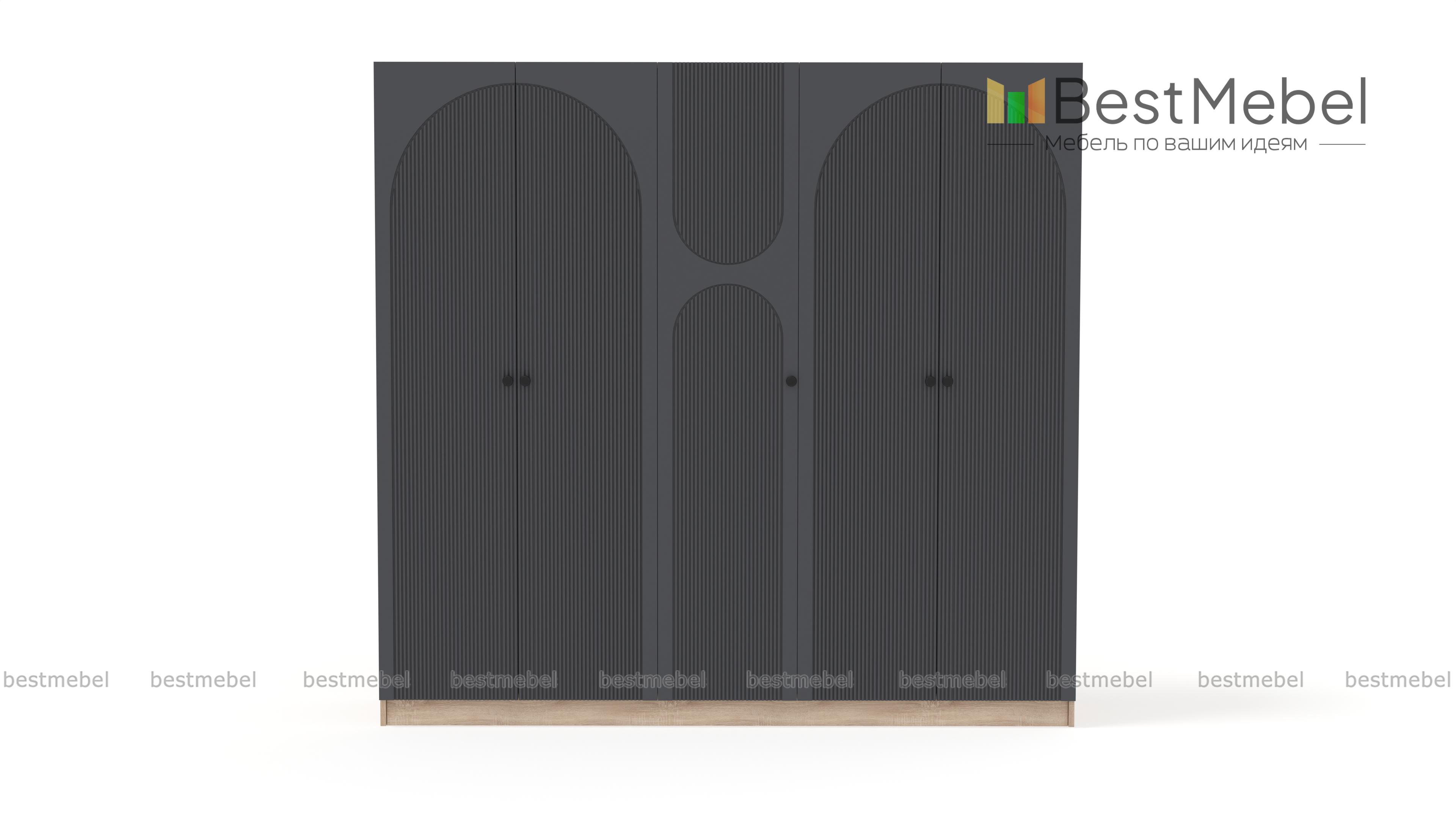 Шкаф распашной Вивьен 14  BMS - Фото