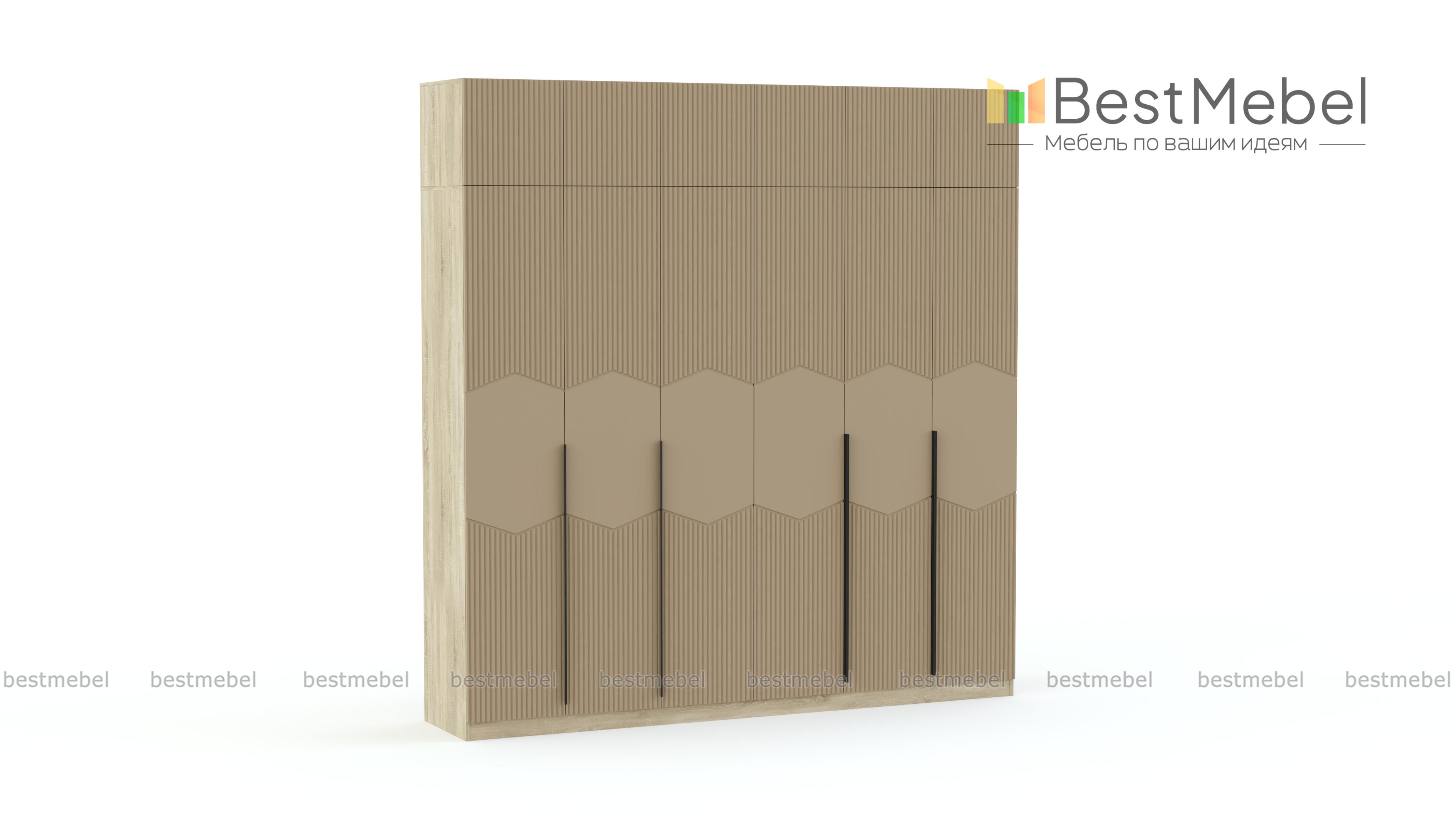 Шкаф распашной Морис 15 BMS - Фото
