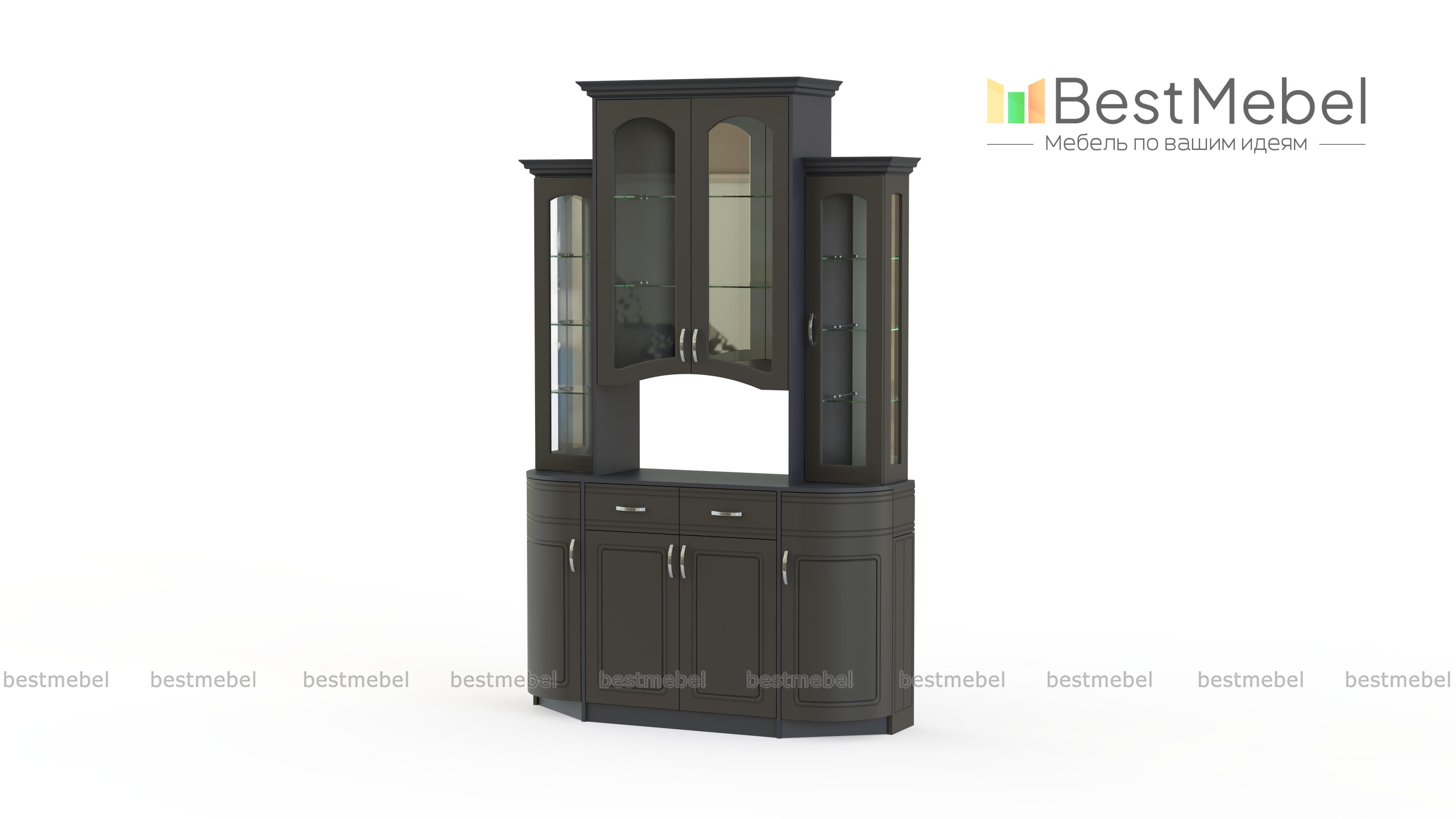 Шкаф под посуду Вероника 2 BMS - Фото